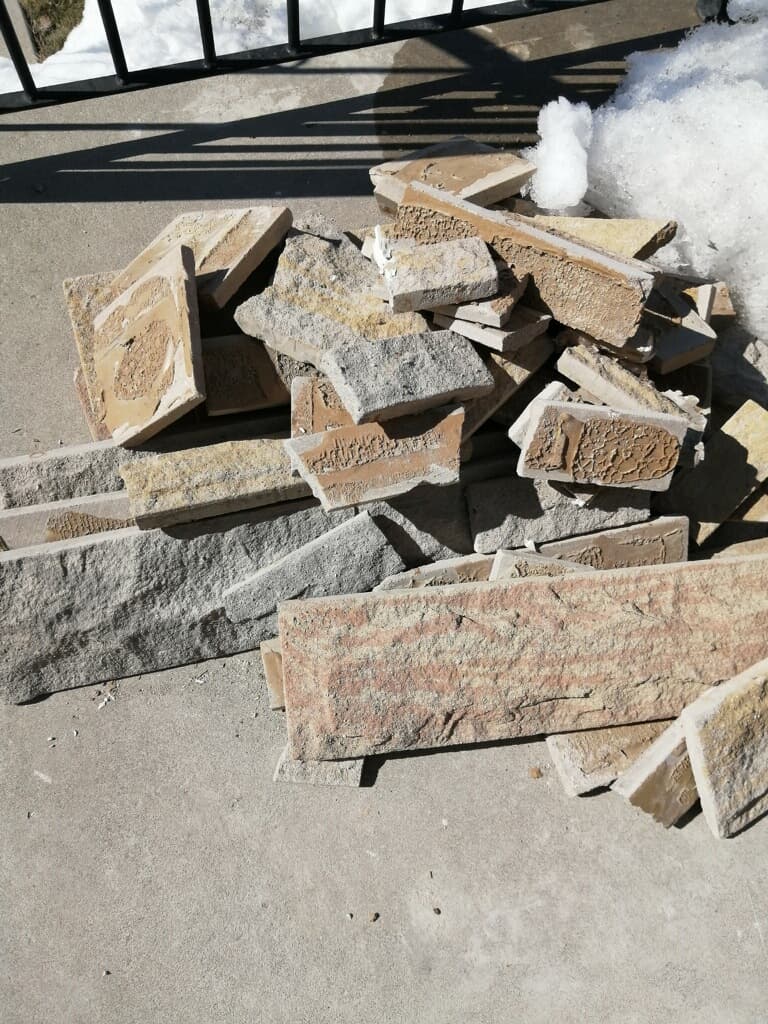bricks before